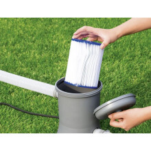 Cartouche filtrante de type II pour pompe de piscine hors sol, filtre de rechange en papier plissé durable