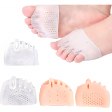 Chrániče predlaktia, 6 kusov, oddeľovače prstov, hallux valgus, protišmykové chrániče prednej časti chodidla,