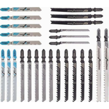 Lot de 25 lames de scie sauteuse T118A, T144D, T101B, T123X, T101AO, T127D, T345XF pour couper le métal, le bois et le plastique, acier robuste, usa