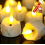 Ρεσώ LED με Χρονοδιακόπτη, 12 τεμάχια, Ηλεκτρικά κεριά LED, Τρισδ 1