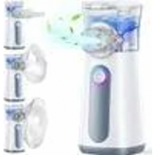 Portable USB-C Nebulizer Inhaler Device for Adults and Children, Quiet Atomizer for Home Use and Travel