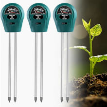 3 x Bodemvochtigheidsmeter voor planten, 3-in-1 bodemtester met pH-, vocht- en lichtmeting, vochtmeter voor tuinieren