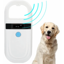 Draagbare dierenchiplezer, oplaadbare scanner voor huisdierchips, dataopslag, scanner voor dierenchips voor huisdieren, boerderijdieren en wilde diere