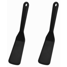 2 Stück Silikon Pfannenwender, antihaft, hitzebeständig, flexibel, für Pfannkuchen, Omelett, Ei, Burger, Pizza, Steak und Crêpes