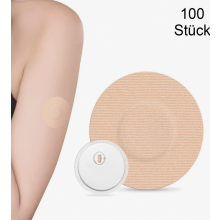 100 Adhesive Patches for Freestyle Libre 3 Sensor, Waterproof Fixation Patches, Self-Adhesive, Skin-Friendly, Breathable, Comfortable Fit