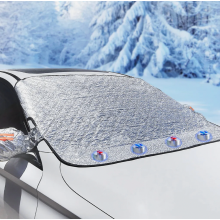 Funda para parabrisas de coche, funda plegable con cierre magnético, funda de invierno para parabrisas contra el hielo.