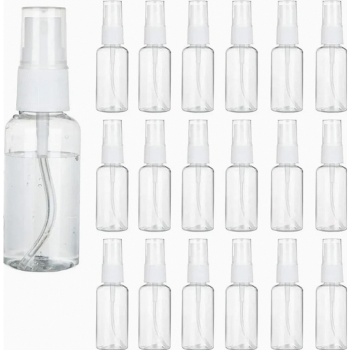 20 μικρά μίνι μπουκαλάκια ψεκασμού 30ml για γέμισμα με άρωμα