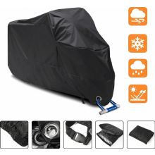 Funda XXL para motocicleta, funda impermeable para motocicleta, capota plegable para garaje para motocicletas y scooters deportivos.