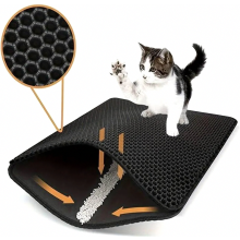 Kattenbakmat, kattenbakmat, kattenbakvulling, honingraatontwerp, kattenbakmat, zandvanger - CATMAT