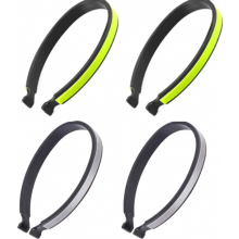 4 clips reflectantes para pantalones de bicicleta, clips universales para pantalones de ciclistas, protectores de pantalones para bicicletas, clips pa