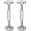 2 Pcs Adjustable Threaded Anti-Shake Bed Frame Support Rod, Telescopic Wall Stabilizer Tool, Size XL 1