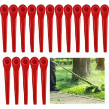 800 plastic vervangingsmessen voor Gardena grastrimmers.