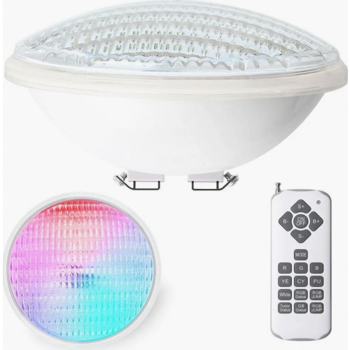 Φως πισίνας LED 12W, PAR56, αδιάβροχο, IP68, RGBW, φως πισίνας, υποβρύχιο φω