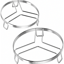 Support vapeur en acier inoxydable pour cocotte-minute, grille de refroidissement, panier cuiseur vapeur, plateau résistant à la chaleur pour casser