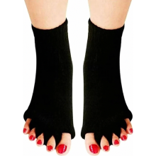 paar teenspreidende sokken, katoenen sokken voor voetcorrectie voor vrouwen, yoga, sport, fitness, massagesokken voor pijnverlichting, comfortabele Ha