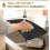 Rectangular Felt Placemats, Anthracite, 12 Pack, Wipeable Table Mats, 44 x 32 cm, Felt Coasters and Table Protectors 4
