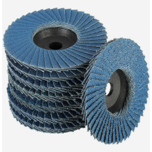 8er-Pack Fächerschleifscheiben Ø 76 mm x 10 mm Körnung 40/60/80/120 für Metall, Stahl und Holz, beschichtet