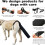 Protector de cola para perros, talla L, suave, transpirable y ajustable. 4