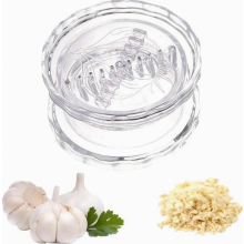 Trituradora de ajos manual y mortero, picadora de carne multifuncional y picadora para ajo, cebollas, jengibre, hierbas, frutos secos, trituradora