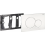 Sigma01 Flush Plate, Plastic Dual-Flush Button Panel, 1 Piece 2