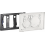 Sigma01 Flush Plate, Plastic Dual-Flush Button Panel, 1 Piece 3