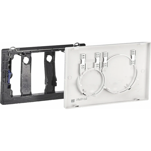 Sigma01 Flush Plate, Plastic Dual-Flush Button Panel, 1 Piece 2