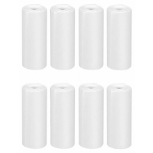 8 rollen navulpapier voor kindercamera's, wit thermisch papier, direct printpapier voor kindercamera's, gemakkelijk te vervangen, duurzaam