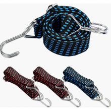 Σετ 4 τεμαχίων ρυθμιζόμενου κορδονιού bungee με γάντζους, εξαιρε