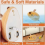 Smart Cat Toy, Rechargeable Remote Control Mouse, Interactive Hunting Toy with Light and Sound Effects 3