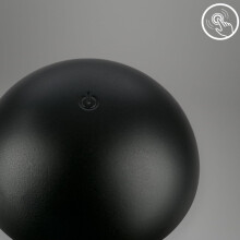 Draadloze LED-paddenstoel tafellamp IP44 waterdicht, oplaadbaar, aanraakgevoelig, dimbaar, nachtlampje voor naast het bed, ge