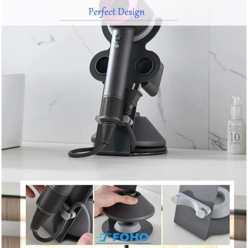 Βάση στεγνωτήρα μαλλιών Foho συμβατή με Dyson Supersonic, μαγνητική βά 1