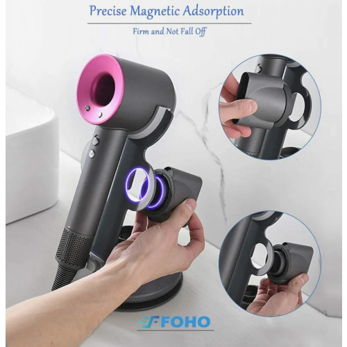Βάση στεγνωτήρα μαλλιών Foho συμβατή με Dyson Supersonic, μαγνητική βά 2