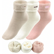 3 paar antislipsokken voor dames, comfortabele thermische wintersokken, dikke pluizige sokken, warme bedsokken, comfortabele slaapsokken voor dames, z