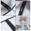 Αντισκωρικές τσάντες ρούχων 60cm x 120cm (συσκευασία των 6) Μαύρες τσ 4