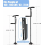 Foldable Walking Cane with LED Light, Adjustable Height Cane for Men and Women, Side Handle Support for Seniors 2