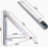 Foldable Wall Hooks for Outdoor Use, Corner Balcony Drying Rack Hook, Space Saving Laundry Hanger, Wall Mounted Clothes Hook, Garment Rack 2