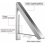 Foldable Wall Hooks for Outdoor Use, Corner Balcony Drying Rack Hook, Space Saving Laundry Hanger, Wall Mounted Clothes Hook, Garment Rack 3