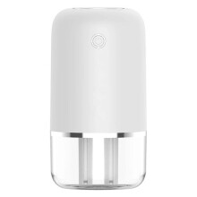 Umidificator mic portabil de 500 ml, cu ceață rece, două duze de pulverizare, oprire automată, pentru birou și camera be