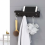 Barre porte-clés en acier inoxydable, panneau mural pour clés, support de clés élégant et durable 5