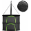 2 Layer Hanging Herb Drying Net with Zipper, Foldable Mesh Drying Rack for Herbs, Flowers and Plants 4