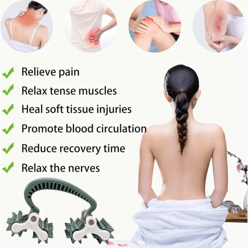 Ρόλερ μασάζ Fascia blaster για μύες, ρολό περιτονίας για πόδια, κυλιό 1