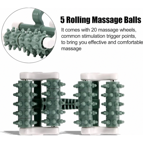 Ρόλερ μασάζ Fascia blaster για μύες, ρολό περιτονίας για πόδια, κυλιό 2