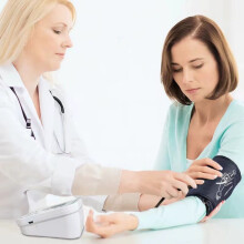 Blood Pressure Monitor with Large Cuff, Digital Upper Arm BP Machine, 2 x 99 Memory, Voice Prompt, USB Cable, Arrhythmia