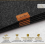 Rectangular Felt Placemats, Anthracite, 12 Pack, Wipeable Table Mats, 44 x 32 cm, Felt Coasters and Table Protectors 3