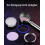 Shower head high pressure stainless steel 304 with 310 jets water saving function 3
