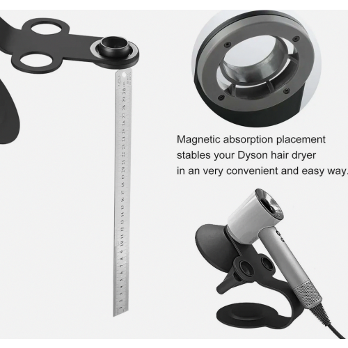 Μαγνητική θήκη για πιστολάκι μαλλιών Dyson Supersonic και δύο ακροφ 2