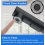 Kitchen Faucet Replacement Spray Head, 2 Function Pull Out Kitchen Sink Sprayer Head for Pull-Out Faucet, Black 4