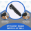 Kitchen Faucet Replacement Spray Head, 2 Function Pull Out Kitchen Sink Sprayer Head for Pull-Out Faucet, Black 3