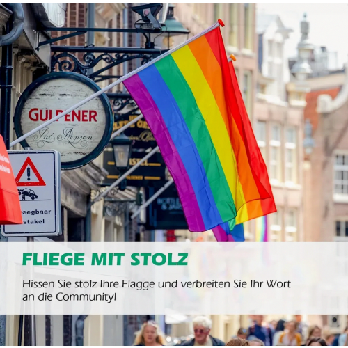 Σημαία LGBTQ, Σημαία Υπερηφάνειας, 150 * 90cm, Σημαία Ουράνιου Τόξου, Ζ 2
