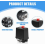 Air Compressor Pressure Switch 220V 4 Port Regulator Control Valve for Fast Pressure Release Multi Purpose Heavy Duty Compressor Use 2